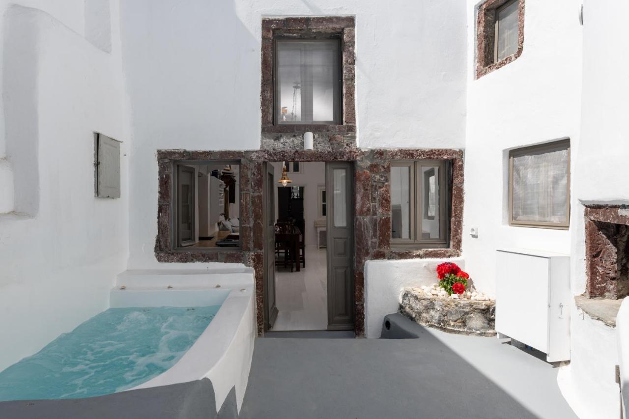 Astrea Suites "Ostria Cave Villa-Outdoor Jacuzzi" Ía Eksteriør bilde
