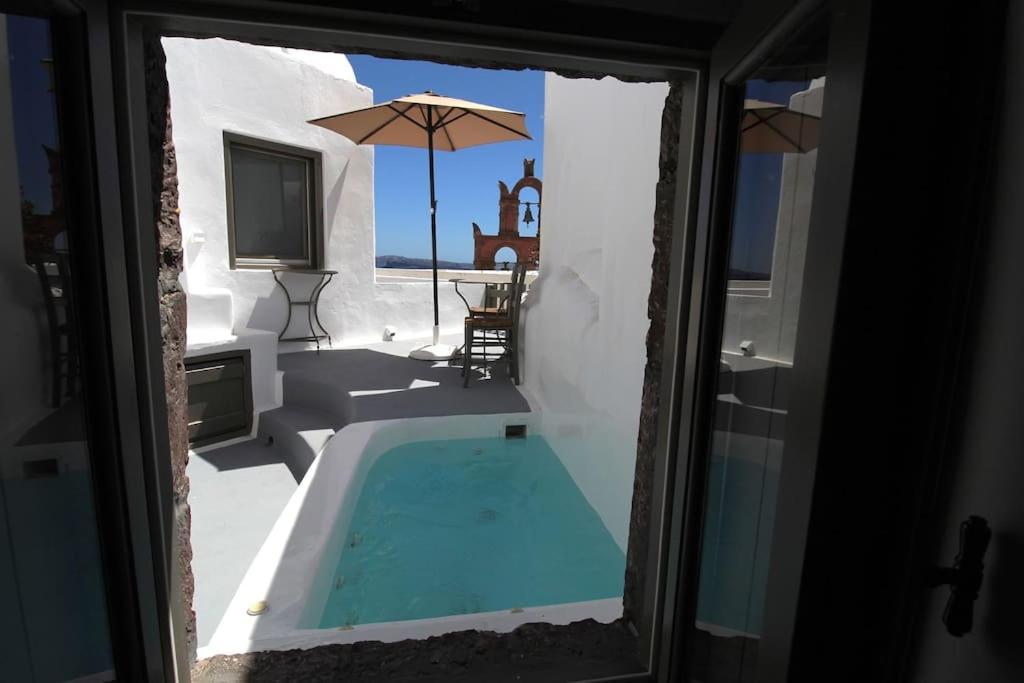 Astrea Suites "Ostria Cave Villa-Outdoor Jacuzzi" Ía Eksteriør bilde